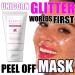 Glamza Unicorn Glitter Peel Off Mask Deep Cleansing Pore Black Head Blackhead Skin Care - Buy Online on GoSupps.com