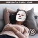 LED Face Mask Light Therapy 7 Colors Rechargeable Blue & Red Skin Care Device for Radiant Skin - Buy Online on GoSupps.com