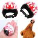 Chicken Helmet Headgear - 3-Piece Plastic Pet Protection Helmets for Chickens & Ducks - Adorable Durable 3 Colors - Buy Online on GoSupps.com