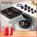 Fita+ Focus Earplugs for Noise Reduction up to 24dB - Soft Reusable Noise Cancelling Ear Plugs with 8 Ear Tips (XS/S/M/L) - Hearing Protection in Rosegold - Buy Online on GoSupps.com