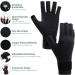 Waxden Copper Compression Arthritis Gloves with Strap - Pain Relief for Arthritis & Carpal Tunnel - 1 Pair Medium Black - Buy Online on GoSupps.com
