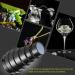 Aluminium Conical Studio Snoot Kit with Grid, Filters for Bowens Mount Flash Light - Buy Online on GoSupps.com