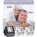 Aleshon Wrist Blood Pressure Monitor with Adjustable Cuff | 3-Color Indicator & Dual Memory | Voice | Large LCD Display | Digital BP Machine - Black - Buy Online on GoSupps.com