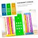 Angoily 6 Pcs Pigeon Ring Stand Training Band Holder Bird Ring Holder Chicks Foot Rings Stand Place Holder Chicken Labels Pigeon Leg Ring Organizer Racing Pigeon Ring Multicolor Plastic 20x7cmx2pcs As Shownx2pcs - Buy Online on GoSupps.com