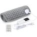 Virtcoy Body Heating Pillow - 22x11 Inch Electric Breastfeeding & Leg Heating Pillows with 4 Timers & 9 Temperatures - US Standard (58x29cm) - Buy Online on GoSupps.com