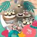 36-Piece Woodland Animal Cupcake Topper Set - Jungle Safari & Baby Shower Decorations - Buy Online on GoSupps.com