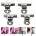 10pcs Metal Nail Clamps - Durable Nail Extension Clips for DIY Nail Art & Salon Use - Buy Online on GoSupps.com