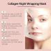 Collagen Night Wrapping Mask - Collagen Face Mask - Hydrating Face Masks Skincare - Collagen Peel Off Face Masks - Smooth & Tight - Reduce Fine Lines & Dullness - Face Masks Beauty for All Skin Types - Buy Online on GoSupps.com