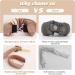 3Pcs Heatless Curlers for Long Hair - DIY Overnight Hair Rollers for Wavy Hairstyles (Brown) - Buy Online on GoSupps.com