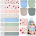 Vabean 8 Pcs Baby Infant Umbilical Cord Comfort Adjustable Cotton Belly Band for Protection Baby Gifts for 0 To12 Months (Cute)