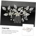 Ipetboom Bridal Hair Accessories Wedding Hair Accessories Crystal Wedding Hair Accessory Bride Headpieces for Wedding Rhinestone Barrettes Pearl Zinc Alloy Bridesmaid Hair Comb - Buy Online on GoSupps.com