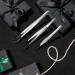 Beifenl 3-Piece Non-Damaging Tweezers Set - Silicone & Curved Tip for Precision | International Shipping Available - Buy Online on GoSupps.com