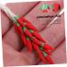 KOMBIUDA Simulation Chili Props Chili Skewers Models Vegetables Toy Peppers Layout Scene Decor Home Decor Decorations Artificial - Buy Online on GoSupps.com