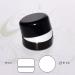 Sample pots 20 Pieces cosmetic pots Empty cosmetic containers with Lid for Creams Sample Make-up Storage (50ml) (black) - Buy Online on GoSupps.com