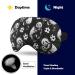 Buy Pandas Sports Football Funny Eye Mask - Soft Blindfold for Sleeping & Travel | Adjustable Strap Eyeshade - Buy Online on GoSupps.com