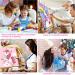 Colorful Unicorn Paint by Numbers Kit for Kids | DIY Oil Painting on Canvas | Beginner Home Wall Decor Arts | 4 Pack (7.8 x 7.8 inch) - GemZono GZ-12 - Buy Online on GoSupps.com