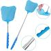 Jieyuchu Flying Claps - Stainless Steel Extendable Fly Swatter for Effective Pest Control | Ward Off Wasps & Mosquitoes | Blue - Buy Online on GoSupps.com