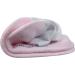 Yomandamor Ladies Bamboo Diabetic Ankle Socks - Non-Binding Top, Cushioned Sole - L Size 3-8 (6 Pairs, Pink) - Buy Online on GoSupps.com