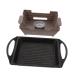 RORPOIR 1pc Oven Nonstick Coating Stove Pan Outdoor Grills Metal Barbecue Rack Grill Plate Grilled Fish Stove Alcohol Bbq Stove Camping Stove Medical Stone Coating Pull-out