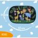 HECKBO 2x Car Sun Visor with 8 Suction Cups - Jungle Animals Side Sunshade 48x31cm for Baby Kids - Includes Bag - Buy Online on GoSupps.com