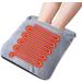 Flintronic Electrically Heated Foot Warmer - Fast Heating Pillow with Massage Function 3 Settings Ultra-Soft Flannel for Men & Women - Buy Online on GoSupps.com