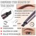 3 Pcs Waterproof Eyebrow Pencil Longwearing Eyebrow Pen Makeup with Brush Smudge Proof Brow Pen Eye Brow Pencils for Women Daily Eye Makeup (Dark Coffee) Dark Brown - Buy Online on GoSupps.com