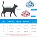 BriFit Cat Dishes & Adjustable Harness - Reflective Outbreak-Proof Soft Vest for Cats & Puppies (Pink XS) | International Shipping Available - Buy Online on GoSupps.com