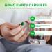 Buy Empty Vegan Capsules Size 00 (500 Pieces) - DIY Capsule Filler Antaijn Empty Capsules for Easy Filling - Perfect for Herbal Supplements - Buy Online on GoSupps.com