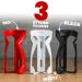 PRO BIKE TOOL Bike Water Bottle Holder - Lightweight & Strong Bicycle Cage for Road & Mountain Bikes - Modern Design - Universal Nylon Glass Fiber - Black - Buy Online on GoSupps.com