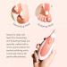 Pedi Peach Professional Electric Foot Scraper - Callus & Corn Remover for Dead Skin - Portable Pedicure Kit - Buy Online on GoSupps.com
