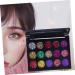 FOMIYES 2pcs 15 Pearly Eye Cosmetic Shadow Combination Matte Colors Makeup Pallet Lustre 1 count (Pack of 1) As Shownx2pcs - Buy Online on GoSupps.com