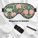 Blossom Flower Print Ultra-Soft Light-Blocking Eye Mask | Optimal Comfort & Restful Sleep - Shop Internationally - Buy Online on GoSupps.com