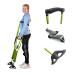 Dynamo Sport Swings Lightweight Crutches Are The Best For Recovery. Big Shock-Resistant Grippy Feet Give You Confidence & Comfort. Anti-slip Back Strap Reduces Slip-outs/Falling (4'6"-5'2") Small (Pack of 2)