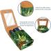 Travel Lipstick Organizer Case - Portable Makeup Bag with Mirror in Tropical Style | Buy Now - Buy Online on GoSupps.com