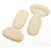 Memory Foam Heel Protector Pads for High Heels - 2 Pairs (Black & Beige) | Comfortable Foot Care for Men & Women - Buy Online on GoSupps.com
