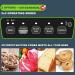 Potane Precision Vacuum Sealer Machine Pro with Built-in Cutter and Bag Storage | Auto&Manual Options | 2 Food Modes | Includes 2 Bag Rolls | Compact Design - Buy Online on GoSupps.com
