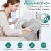 Buy Nalezuns Electrical Heating Cushion for Back & Shoulder - 61x94 cm Quick Heating 6 Temperature Levels Washable Flannel | Perfect for Pain Relief - Buy Online on GoSupps.com