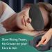 Sleepphile Zero Pressure Sleep Mask for Women and Men - Comfortable Eye Mask for Sleeping at Home and Travel - Buy Online on GoSupps.com