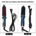 MJKO Green Portable 2-in-1 Curling Brush | Dual Purpose Hair Tool for Straight & Curly Styles | US Plug 110V - Buy Online on GoSupps.com