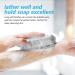 Exfoliating Silicone Body Scrubber and Hair Scalp Massager - 2-in-1 Bath Brush for Men, Women, and Babies - Gentle Skin Care - Easy to Clean - Lathers Nicely - Hygienic - Gray - Buy Online on GoSupps.com