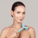 Geske SmartAppGuided Sonic Facial & Body Roller - 4 in 1 Dermaroller Device for Professional Face and Body Care | Turquoise - Buy Online on GoSupps.com