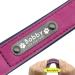 Didog Soft Padded Leather Dog Collar with Engraved Name Tag - Personalizable for Small & Medium Dogs - M 27-33 cm Purple - Buy Online on GoSupps.com