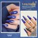 6 Colors Dip Powder Set - Royal Blue Glitter Nail Art for DIY Manicure | Glossy Finish - Perfect Gift for Ladies - Buy Online on GoSupps.com