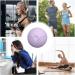 Myofascial Release Ball - Multifunctional TPE Yoga Tuning Ball for Deep Tissue Massage | Compact Trigger Point Ball for Legs Neck & Shoulders - Purple - Buy Online on GoSupps.com