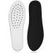 WLLHYF Memory Foam Insoles Cropable Comfort Insoles Cushioned Shock Absorption Support Pads Breathable Replacement Sports Insoles for Men Women (Women: US 5-8  Black) Women: US 5-8 Black