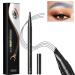 Housn eyebrow pencil eyebrow pencil microblading waterproof eyebrow pencil eyebrow pencil with forklip long-lasting microblading pen Eyebrow Pencil Gray-03