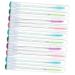 Didiseaon 10pcs Eyelash Brush Eyebrow Brush Makeup Stuff Makeup Plastic Brush Wands Woman With Diamond