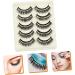 minkissy 40 Pairs Diamond False Eyelashes Rhinestones for Makeup False Eyelashes Magnetic False Lash Cosplay Lashes Colored Rhinestones Fake Lashes Decorate Make up Chemical Fiber Hard Stem - Buy Online on GoSupps.com