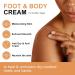 Honey Foot Cream Hand & Heel Cream for Very Dry Hands & Feet (40 ml) Cracked Heel Repair Cream Intensive Moisturising for Cracked Skin for Women & Men - 40g - Buy Online on GoSupps.com