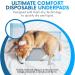 Healqu Disposable Underpads 24x36 - Pack of 25 | Super Absorbent Incontinence Bed Chux Pads for Adults, Kids, Elderly, and Pets | Fluid and Urine Protection - Buy Online on GoSupps.com